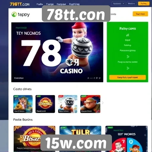 Análise das principais funcionalidades do site 78tt.con